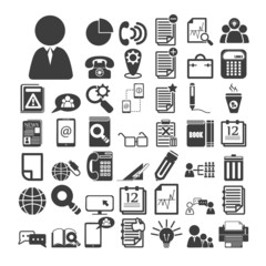 Office icons set