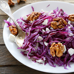 crispy salad with cabbage