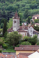 Fototapeta na wymiar Avigliana Church of St. Peter in Piedmont