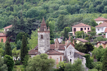 Fototapeta na wymiar Avigliana Church of St. Peter in Piedmont