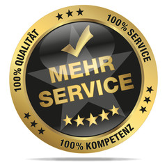 Mehr Service - 100% Qualität, Service, Kompetenz
