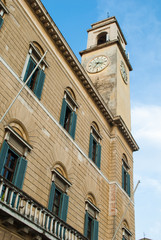 Torre dell'orologio, Palazzo Pretorio, Pisa