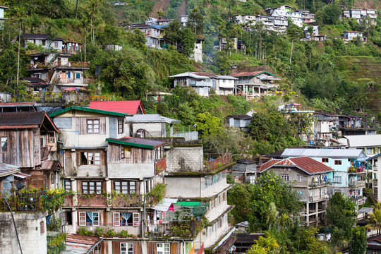 Village Banaue, Ifugao Province Philippines