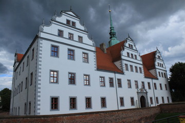 Blick auf Schloss Doberlug