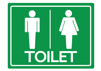 Toilet  Symbol Male and Female Icon