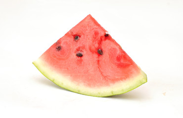 Juicy, ripe and delicious slice of watermelon