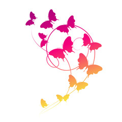 butterflies design