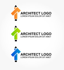 Logo for the architect or designer of home and interiors