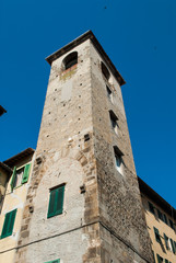 Fototapeta na wymiar Torre del Campano, Torre dei Caciaioli, Pisa