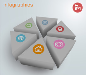 Graph Design, infographics Vector