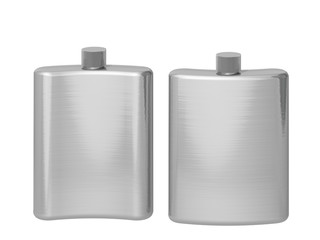 flask on a white background