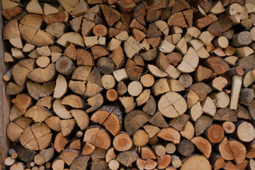 stack firewood