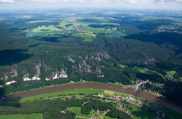 Bastei, Elbsandsteingebirge, Deutschland
