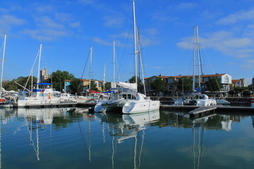 Fototapeta premium Bassin des Chalutiers à La Rochelle, France