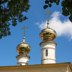 Fototapeta na wymiar Tikhvin Assumption Monastery, Russia