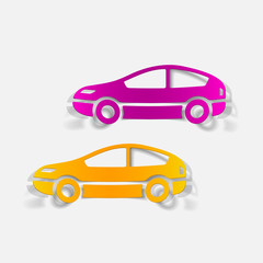 realistic design element: car