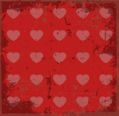 Fototapeta na wymiar valentines day card with heart.