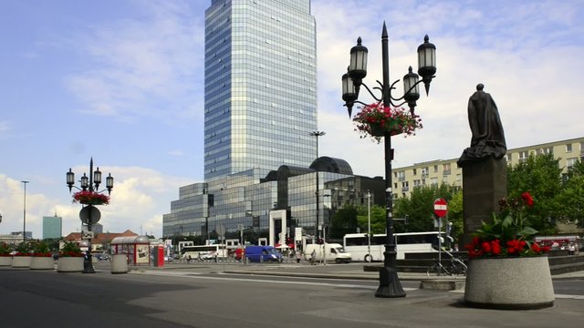 Bank Square in Warsaw