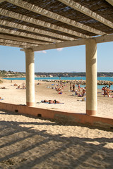101804 Bandol, pergola de la plage du Casino