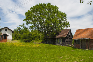 House, Well, Barn, Shed