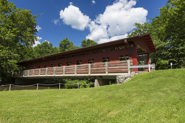 Land Of The Lakes Covered Bridge