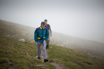 Hikers friends