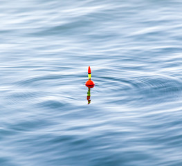 float for fishing in water