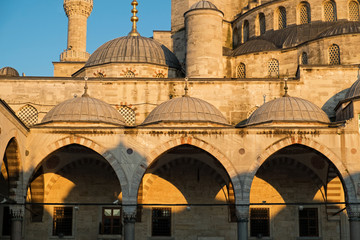 Fototapeta premium Detail of The Blue Mosque