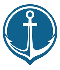blue anchore icon