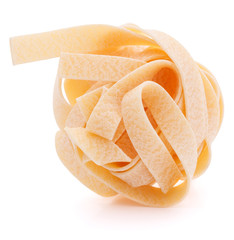 Italian pasta fettuccine nest