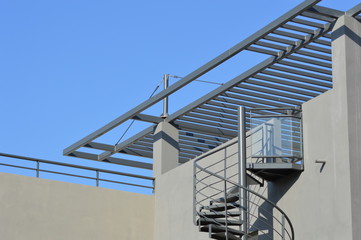 terrasse&pergola&escalier