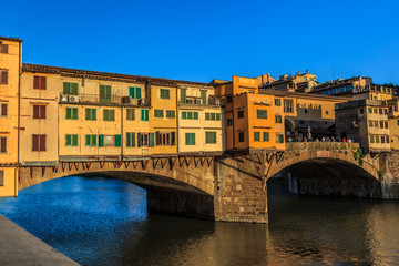 Obraz premium Ponte Vecchio Bridge, Italy