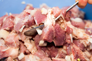 meat for barbecue