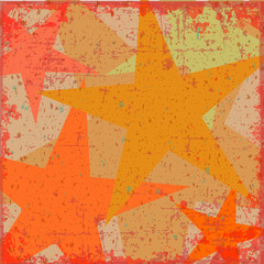 Abstract background star