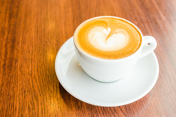 Latte coffee
