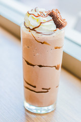 Chocolate smoothies