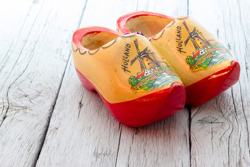 Wooden clogs