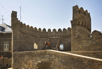 Icheri Sheher in Baku. Azerbaijan