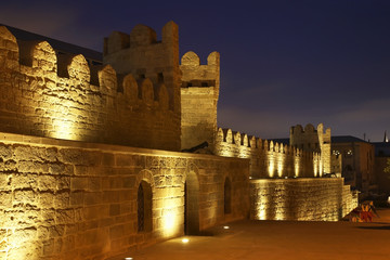 Icheri Sheher in Baku. Azerbaijan  iceri seher qala