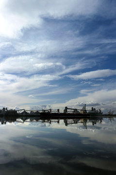 Port of Stockton Reflection