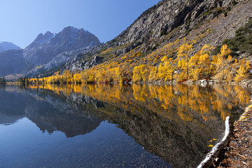 Reflection of Mountain Autumn Colors