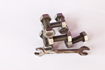 screw on paper background