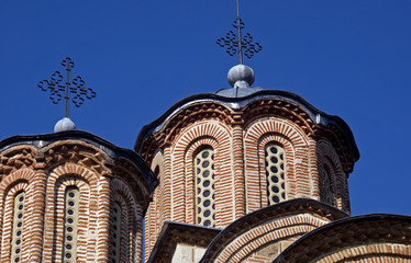 Serbian orthodox monastery, Gracanica, Kosovo