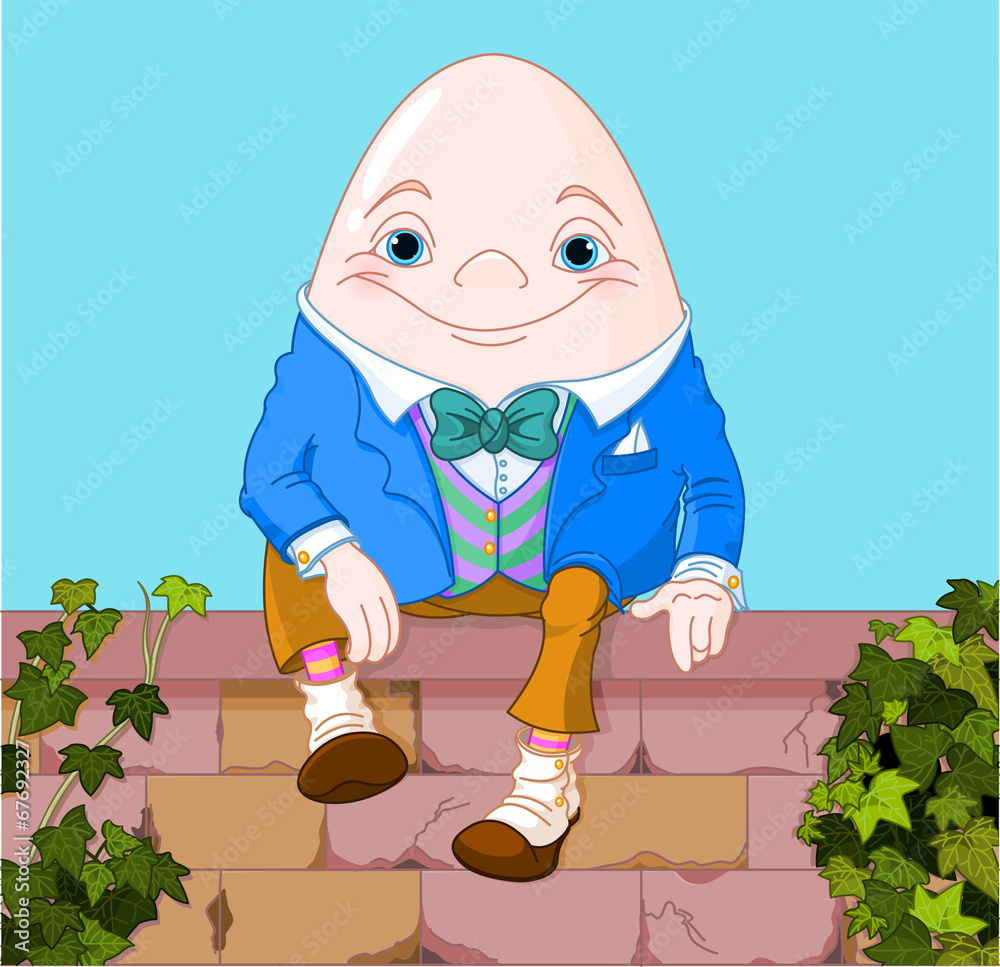 Sticker Humpty Dumpty