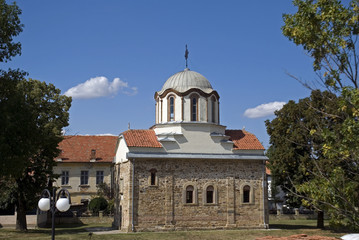 Fototapeta na wymiar Serbian orthodox church, Gusterica, Kosovo