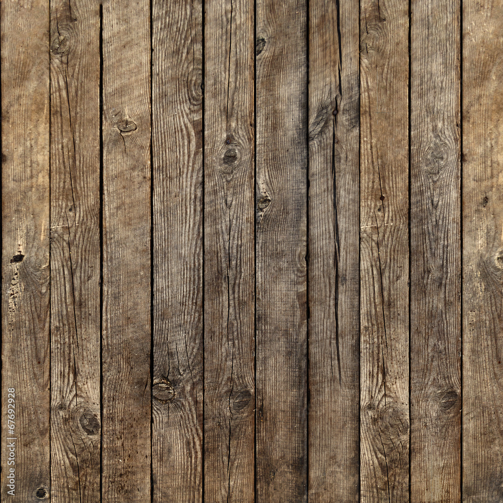 Sticker dark wood board vector background