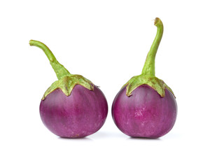 eggplant isolated on white background