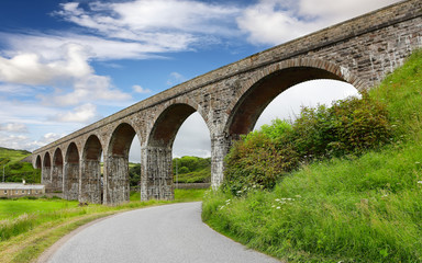 Fototapeta premium Railway Viaduct in Cullen Scotland