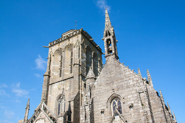  Eglise st Ronan et chapelle Pénity à Locronan, Finistère