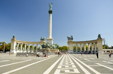 Piazza degli Eroi, Budapest. 2